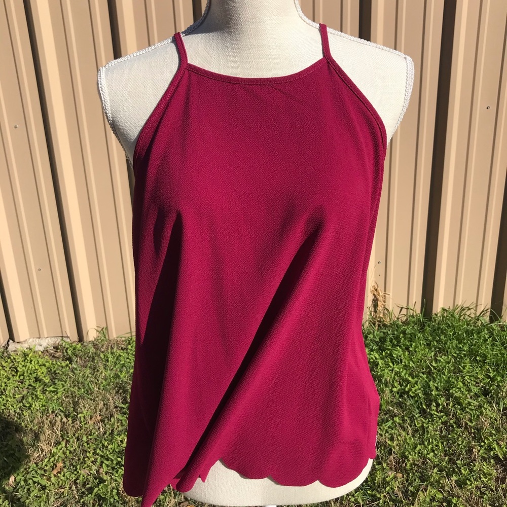 Maroon Tank top